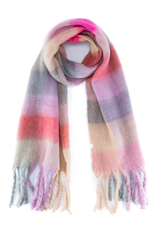 Plush Oversize Wrap Winter Scarf