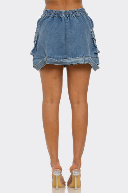 Fashionable Urban Mini & Maxi Denim Skirt