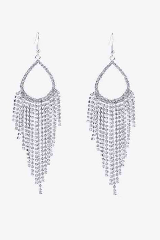 Dazzling Rhinestone Dangle Earrings