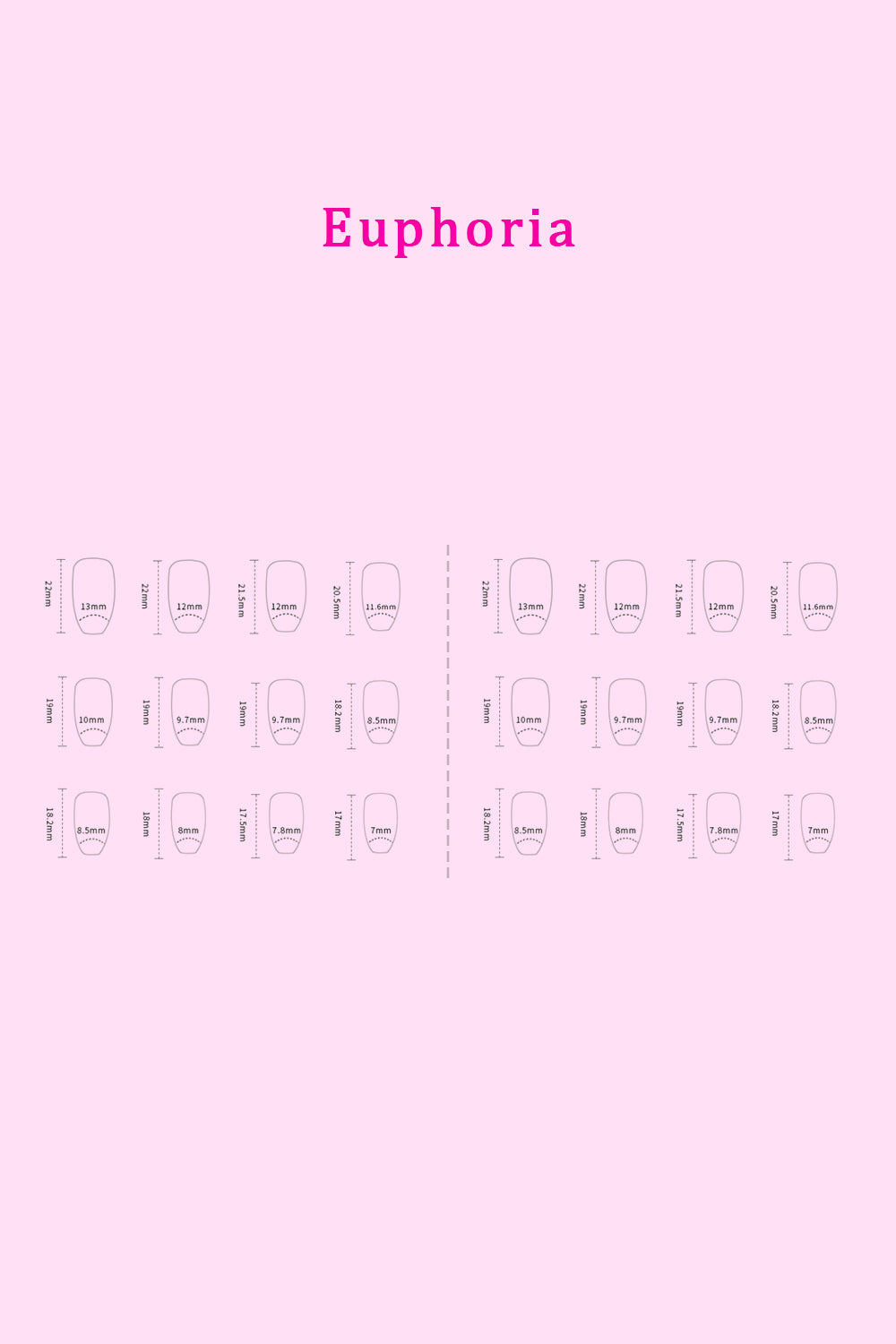 Uñas postizas SO PINK BEAUTY, 2 paquetes