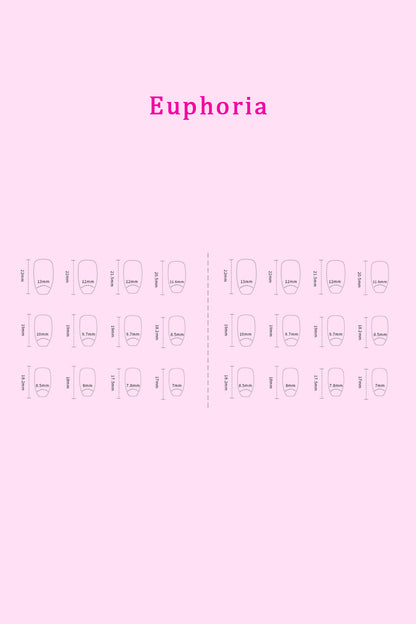 Uñas postizas SO PINK BEAUTY, 2 paquetes