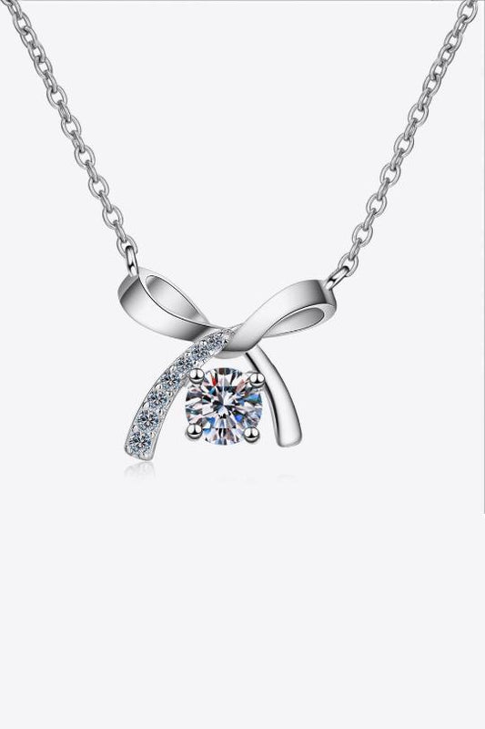 Diamond and Sterling Silver Necklace