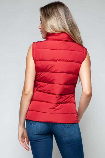Kizzy Outdoor Turtleneck Vest Jacket