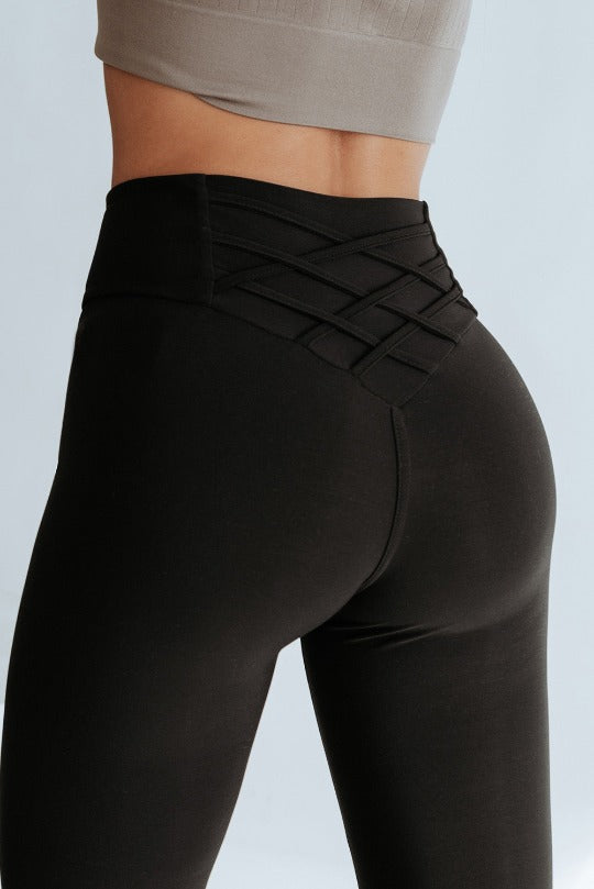 Smooth Slim Cross-Fit Leggings