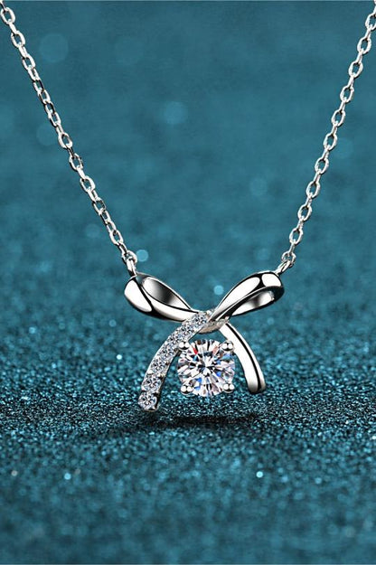 Diamond and Sterling Silver Necklace