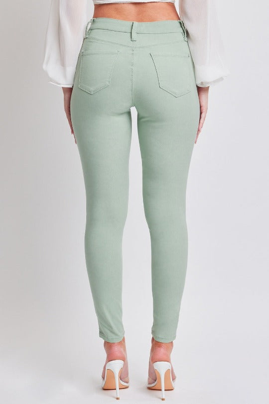 Hyper stretch Mid-Rise Skinny Jeans