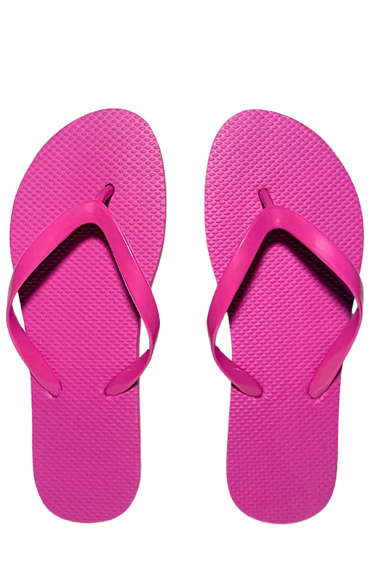 Casual Women's Pink Flip Flop Sandals