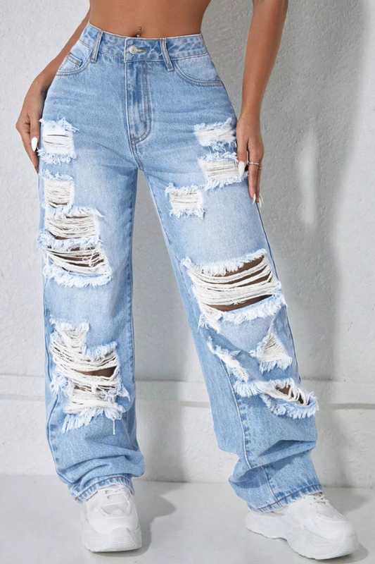 City Stride Wide Leg Jeans