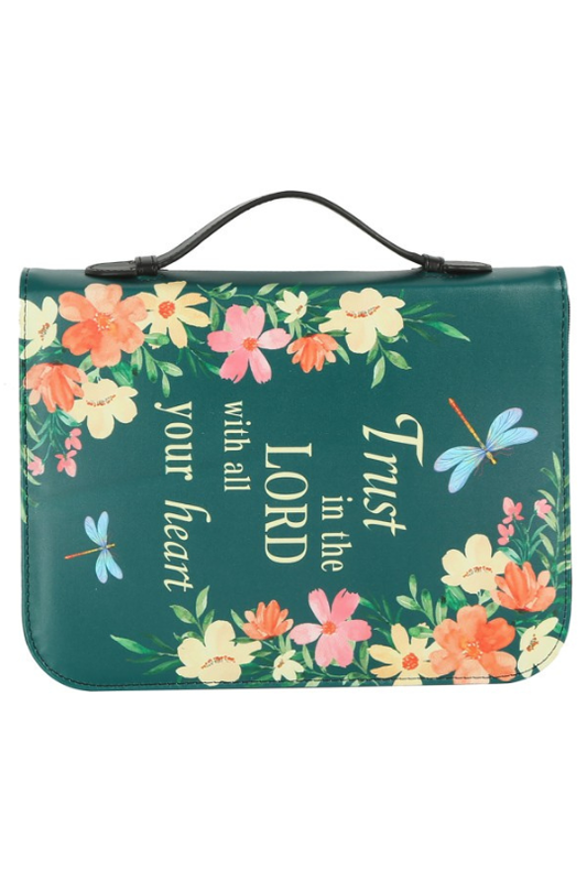 Faith Bloom Zip Bible Case Bag