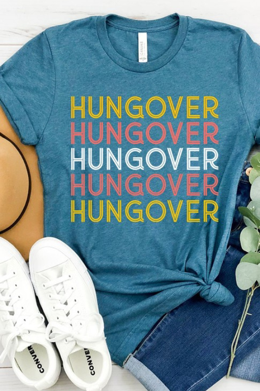 Camiseta gráfica con resaca