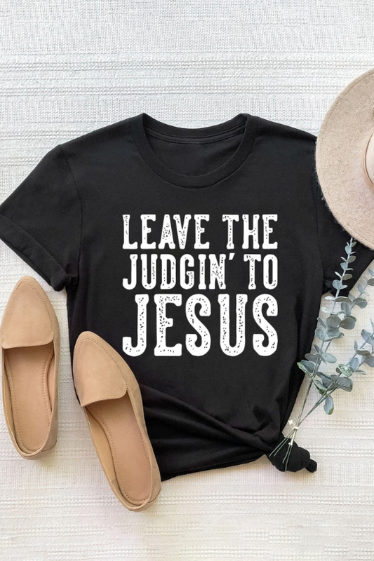 Letter Graphic Round Neck Short Sleeve T-Shirt
