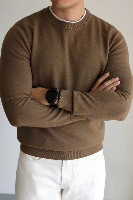 Men’s Coreline Ribbed Knit Sweater