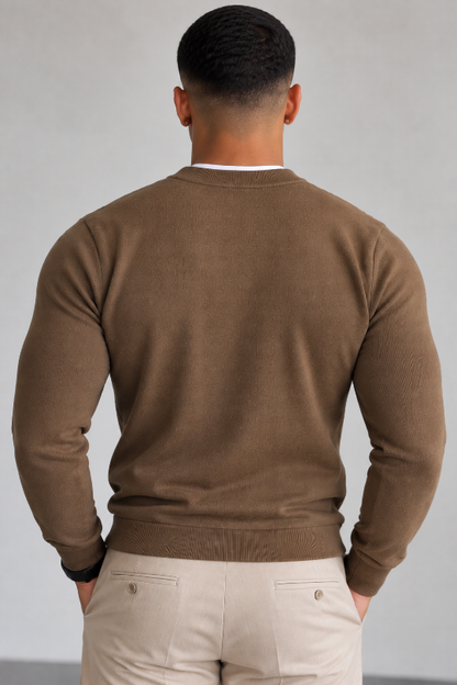 Men’s Coreline Ribbed Knit Sweater