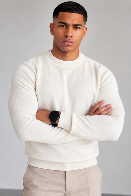 Men’s Coreline Ribbed Knit Sweater