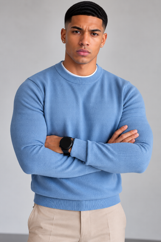 Men’s Coreline Ribbed Knit Sweater
