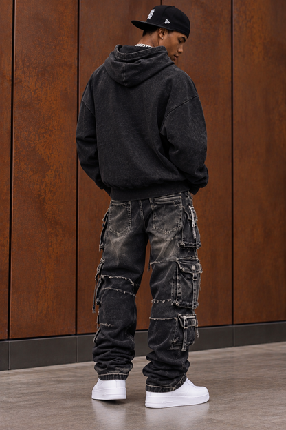 Men’s Full Court Oversized Graphic Hoodie