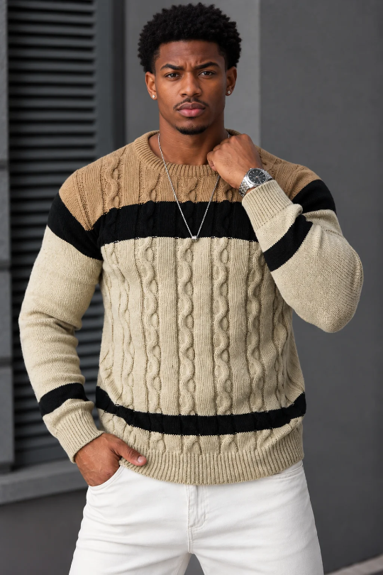 Men’s Off Grid Cable Knit Sweater