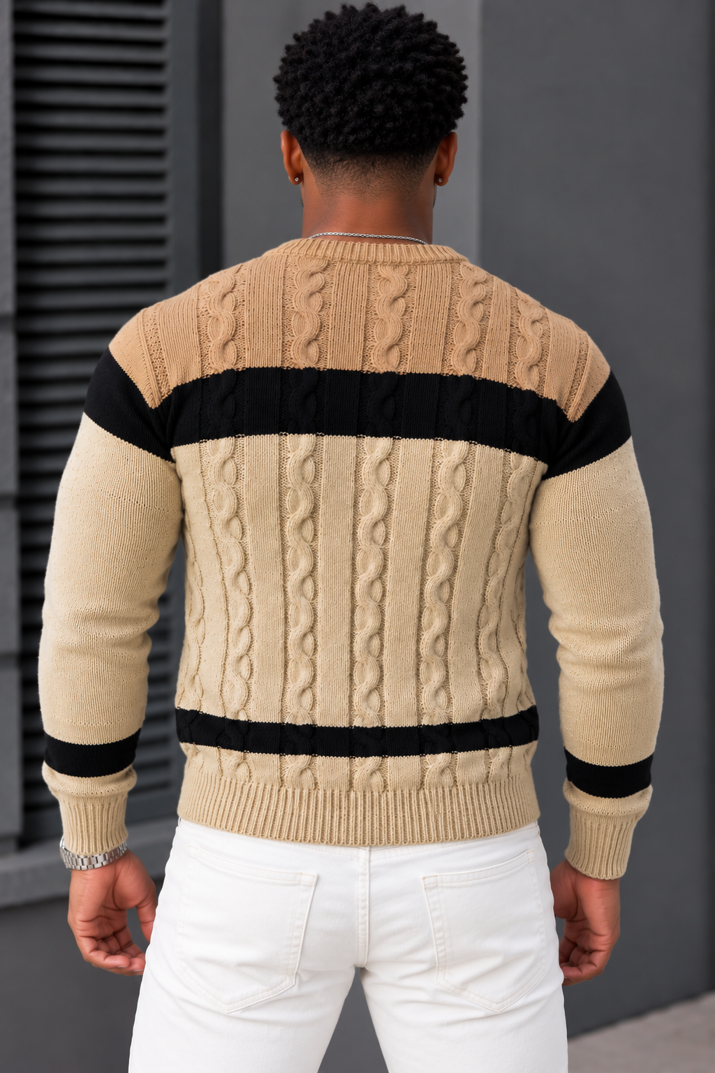 Men’s Off Grid Cable Knit Sweater