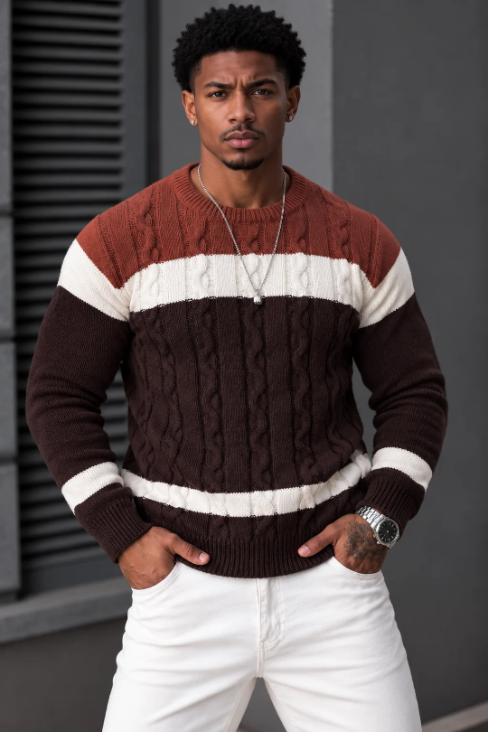 Men’s Off Grid Cable Knit Sweater