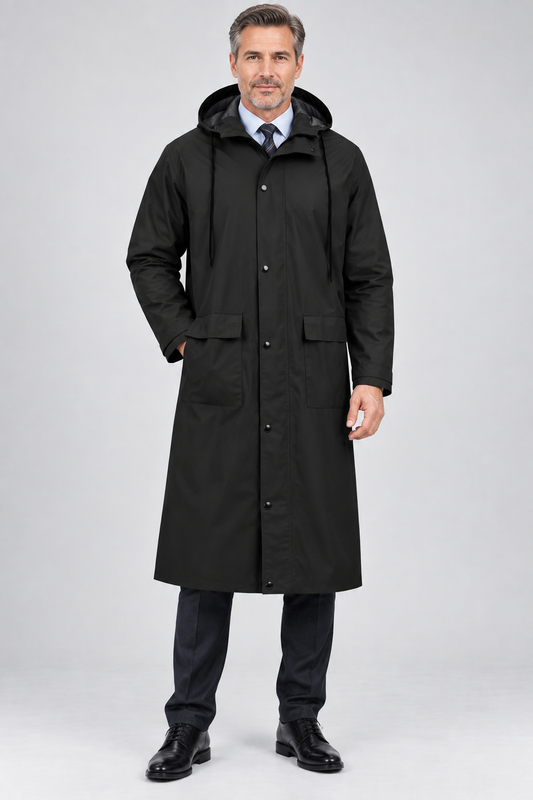 Men’s Rain Authority Hooded Coat