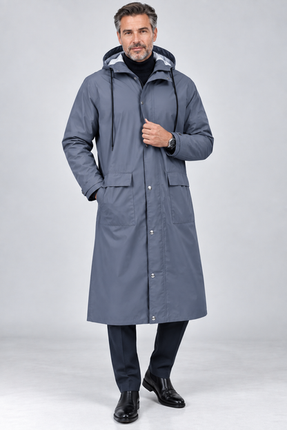 Men’s Rain Authority Hooded Coat