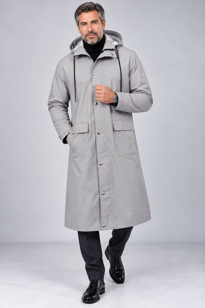 Men’s Rain Authority Hooded Coat