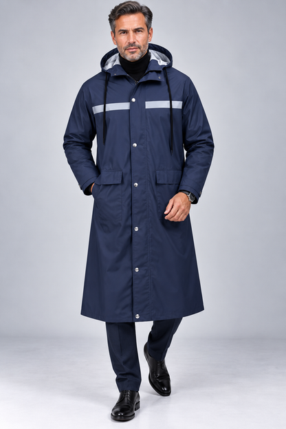 Men’s Rain Authority Hooded Coat