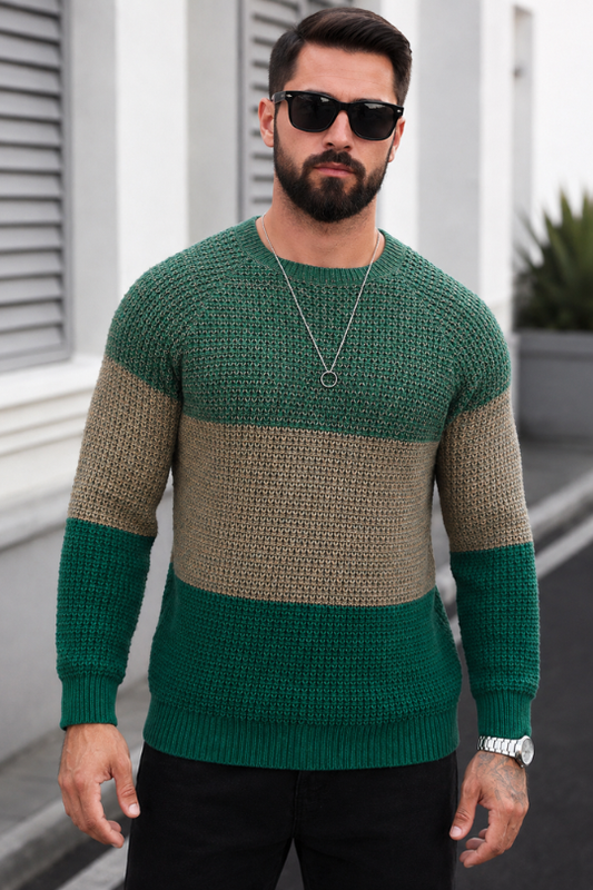Men’s Rogue Block Raglan Knit Sweater