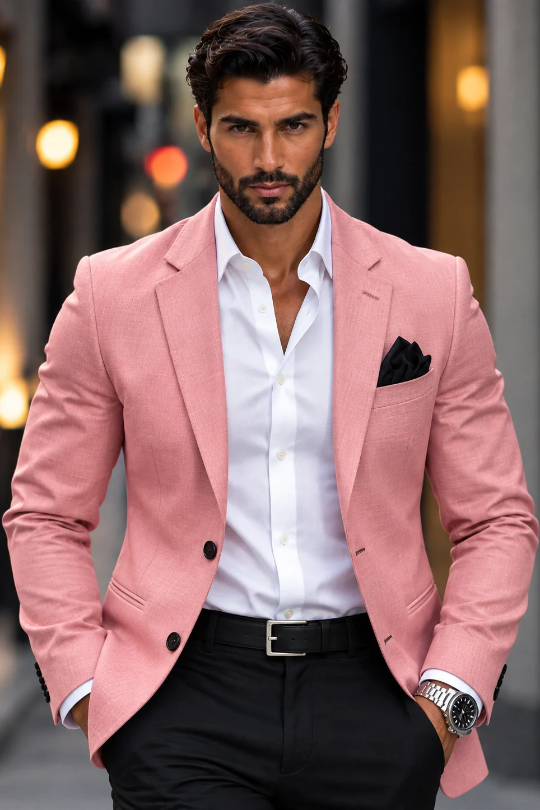 Men’s Sky Code Business Blazer Jacket