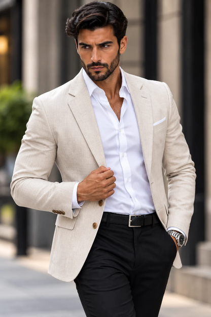 Men’s Sky Code Business Blazer Jacket