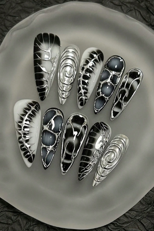Midnight Rebellion Press-On Nails