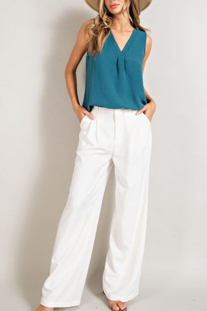 Classic Contemporary Straight Leg Pants