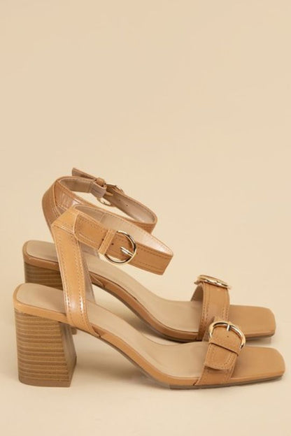 Women's Square Toe Strap Sandals