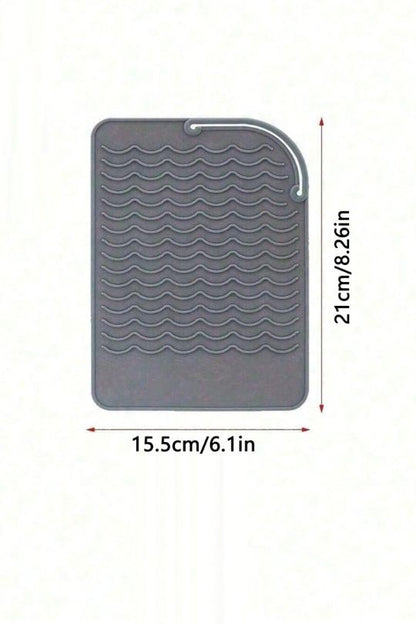 1pc Flat Iron Heat-Resistant Insulation Pad