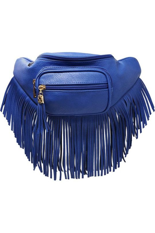 Fringe Tassel Waist Strap Bag