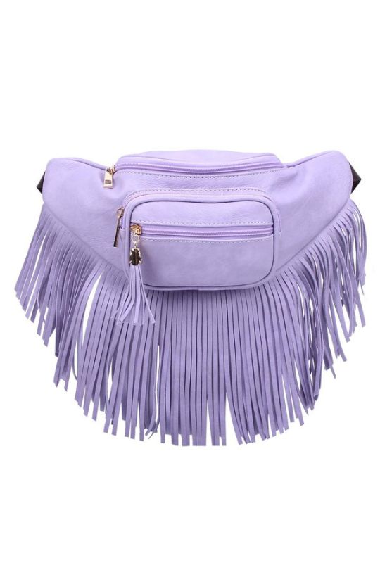 Fringe Tassel Waist Strap Bag