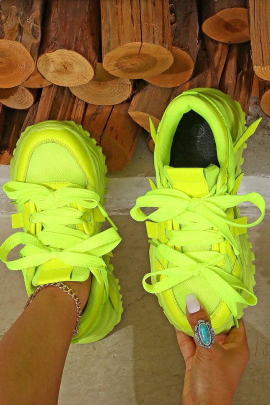 Chunky Layered Sole Low-Top Sneakers