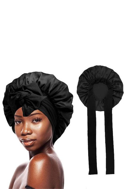 Silky Satin Hair Wrap Bonnet