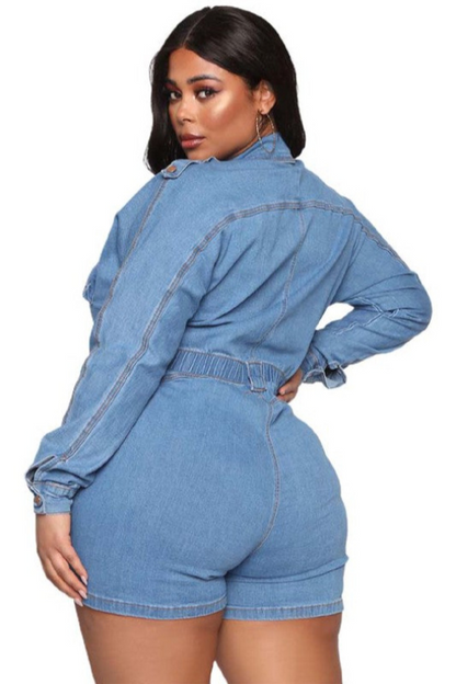 Mono vaquero cargo para mujer