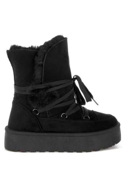 Lola Faux Fur Platform Snow Boots