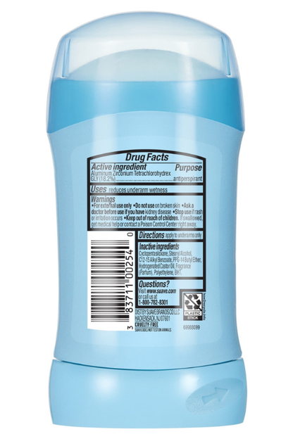 Suave Antiperspirant Deodorant For Women, 48hr Protection, Sweet Pea & Violet, 1.2 oz