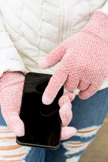 Guantes de pantalla táctil suaves y mantecosos
