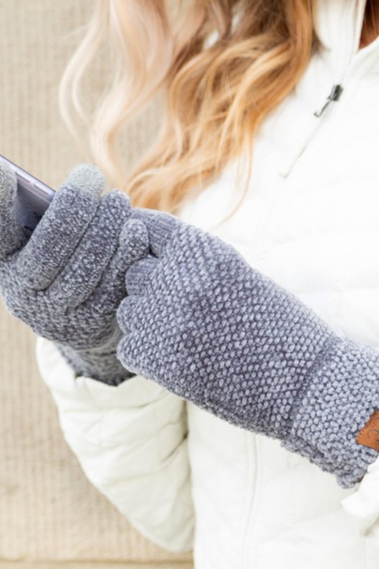 Guantes de pantalla táctil suaves y mantecosos