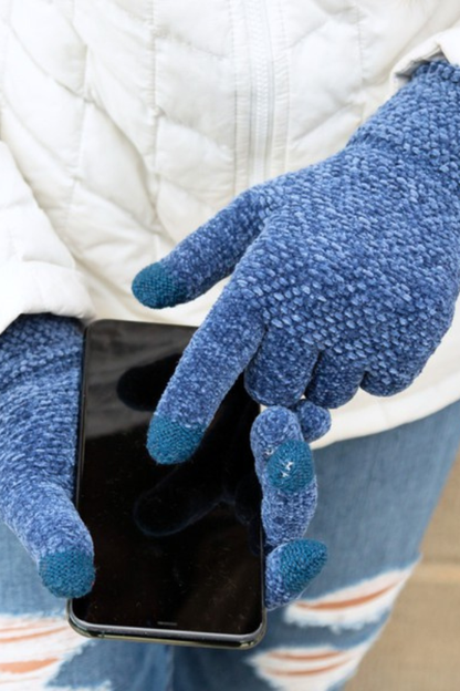 Guantes de pantalla táctil suaves y mantecosos