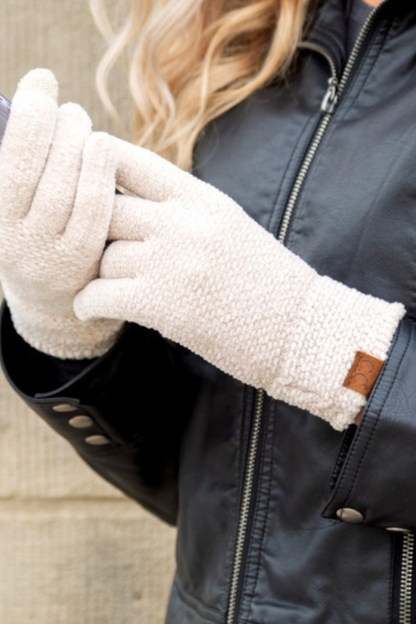 Guantes de pantalla táctil suaves y mantecosos