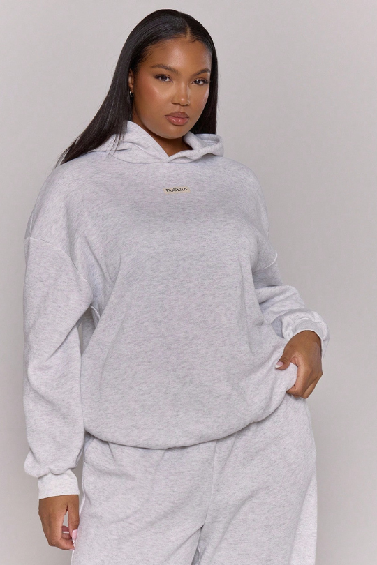 Women's Straight Oversized Long Sleeve Hoodie