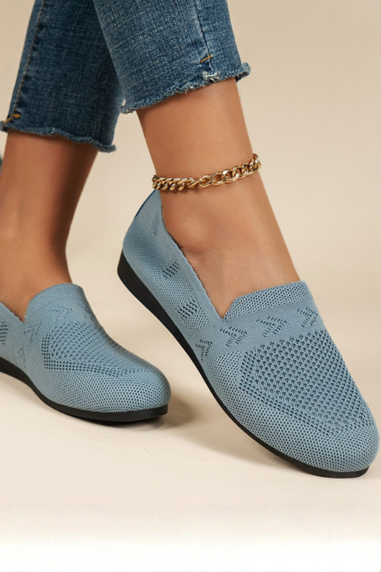 Women's Casual Fashion Mesh Flat Slip-Ons