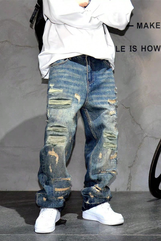 Vintage American Streetwear Wide Leg Jeans