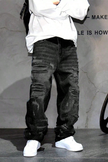 Vintage American Streetwear Wide Leg Jeans