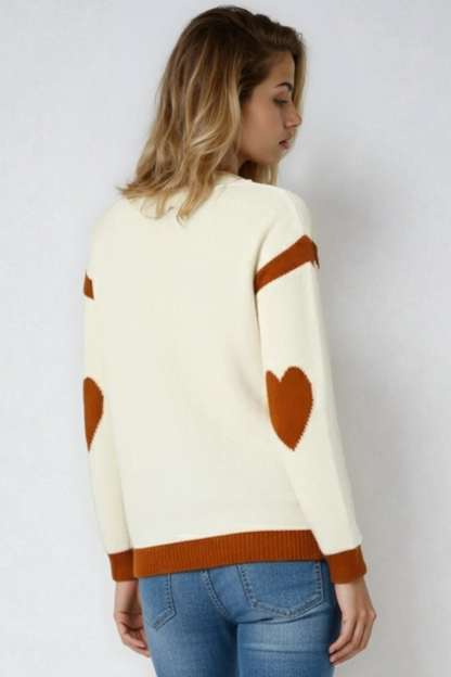 Love Me Tender Heart Sweater